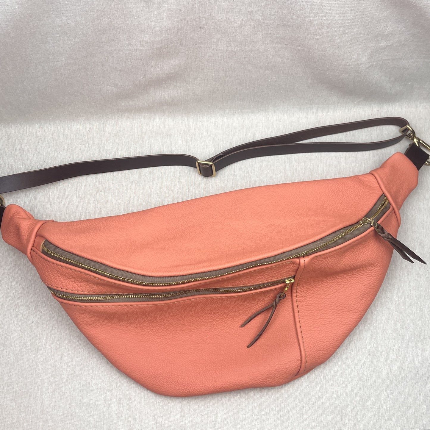 Wanderlust Large Bum Bag | Italian Matte Pebbled Calfskin