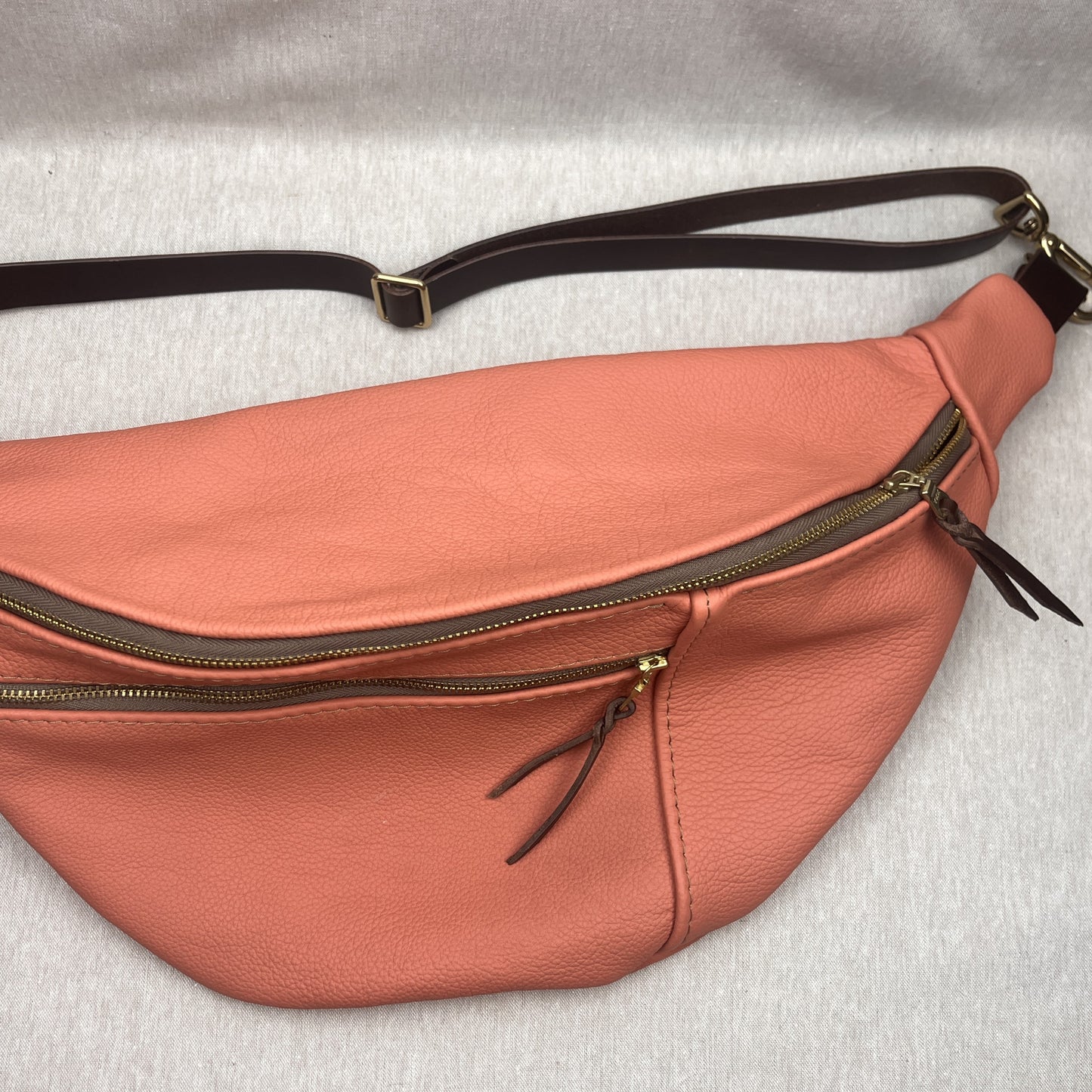 Wanderlust Large Bum Bag | Italian Matte Pebbled Calfskin