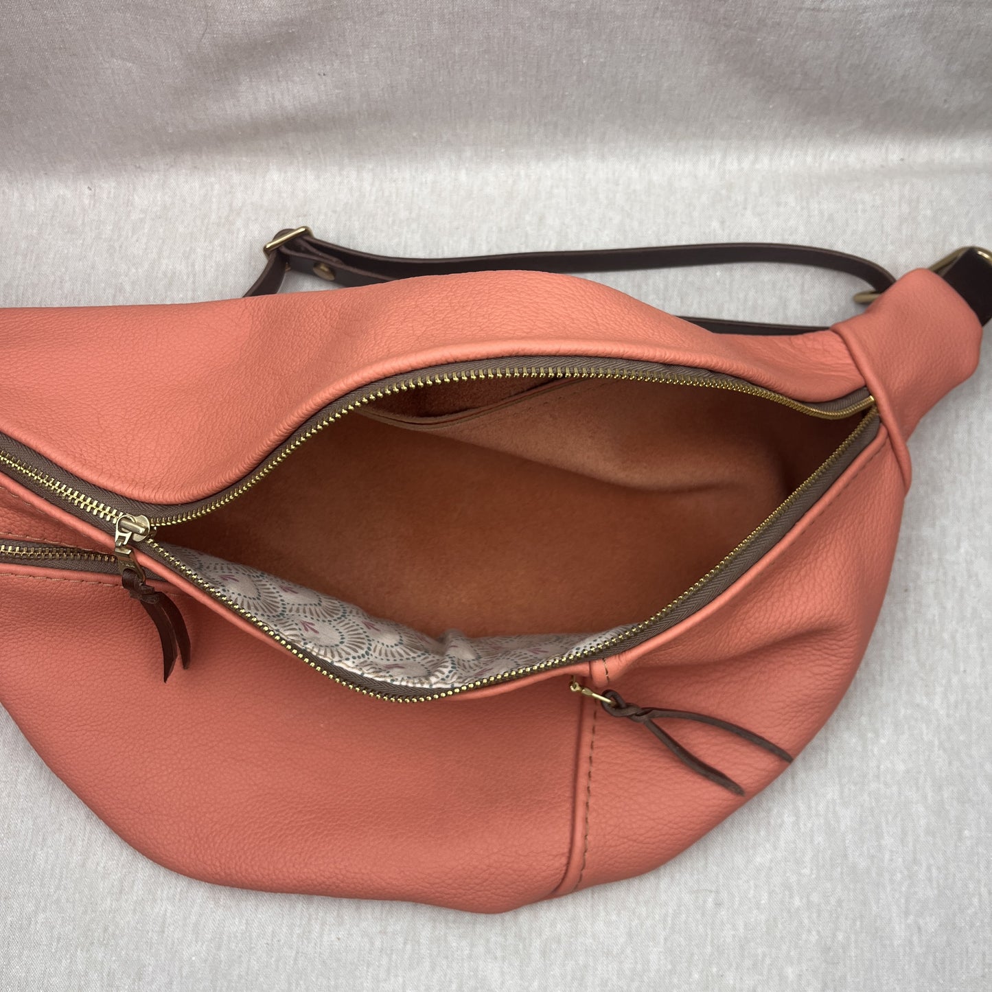 Wanderlust Large Bum Bag | Italian Matte Pebbled Calfskin